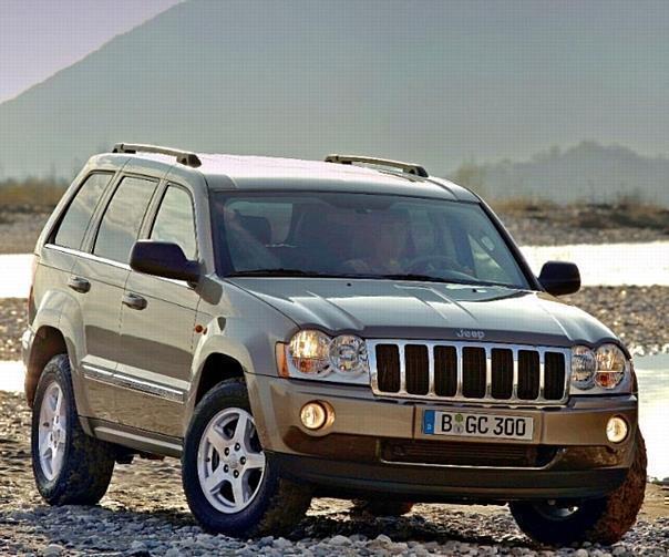 Jeep Grand Cherokee, Modelljahr 2005. Foto: Auto-Reporter